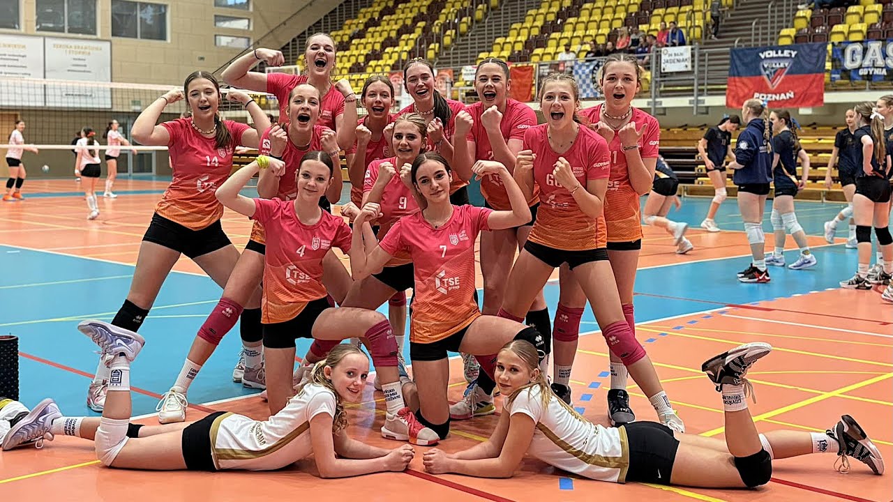 UKS Gdyńska Akademia Siatkówki vs KS Volley Poznań;  1/2 MP Młodziczek  - Police 2025