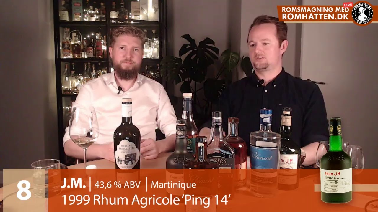 VIRTUEL LIVE ROMSMAGNING: RHUM AGRICOLE