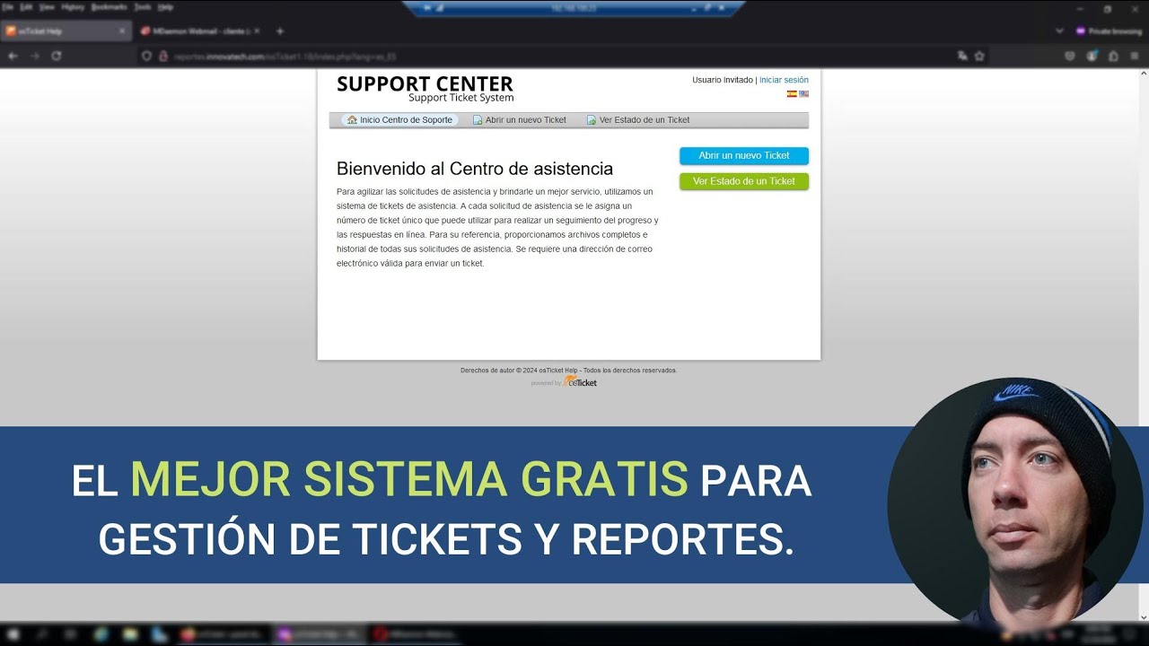 El Mejor Sistema para Gesti&oacute;n de Tickets, y Trabajo en Equipo del mercado 🌎 | osTicket en acci&oacute;n!