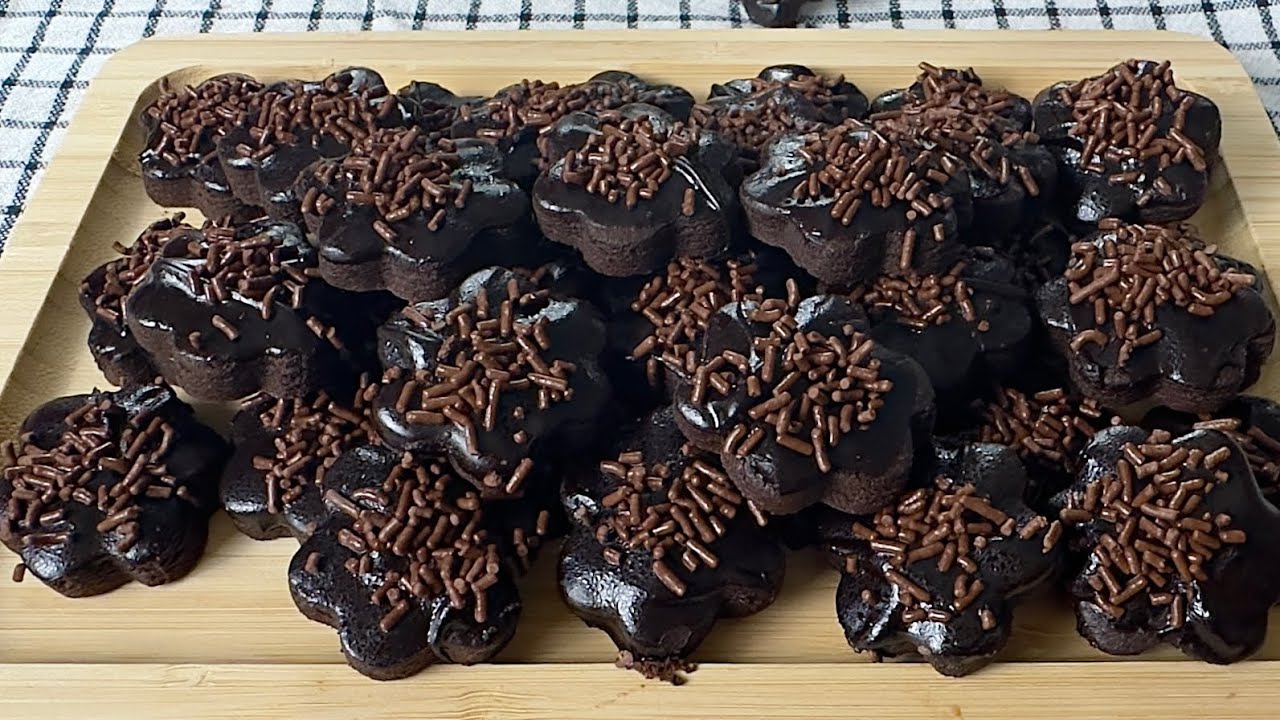 BISKUT COKLAT URAI @ BISKUT COKLAT RICE RANGUP/ Biskut Raya Jadi Rebutan Zaman Kanak2 Dulu2