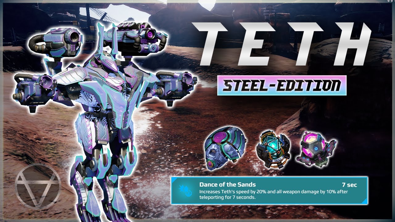 NEW Steel Teth + Scarabeus Drone = META Ready? – War Robots Mk3 Gameplay