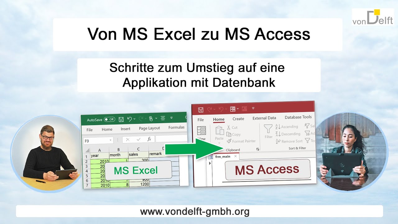 Von MS Excel zu MS Access – oder, wenn MS Excel bei mehreren Benutzern an die Grenzen kommt