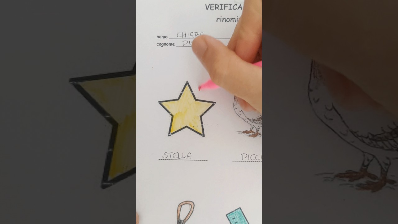 Correggiamo la verifica di Chiara. •ASMR•