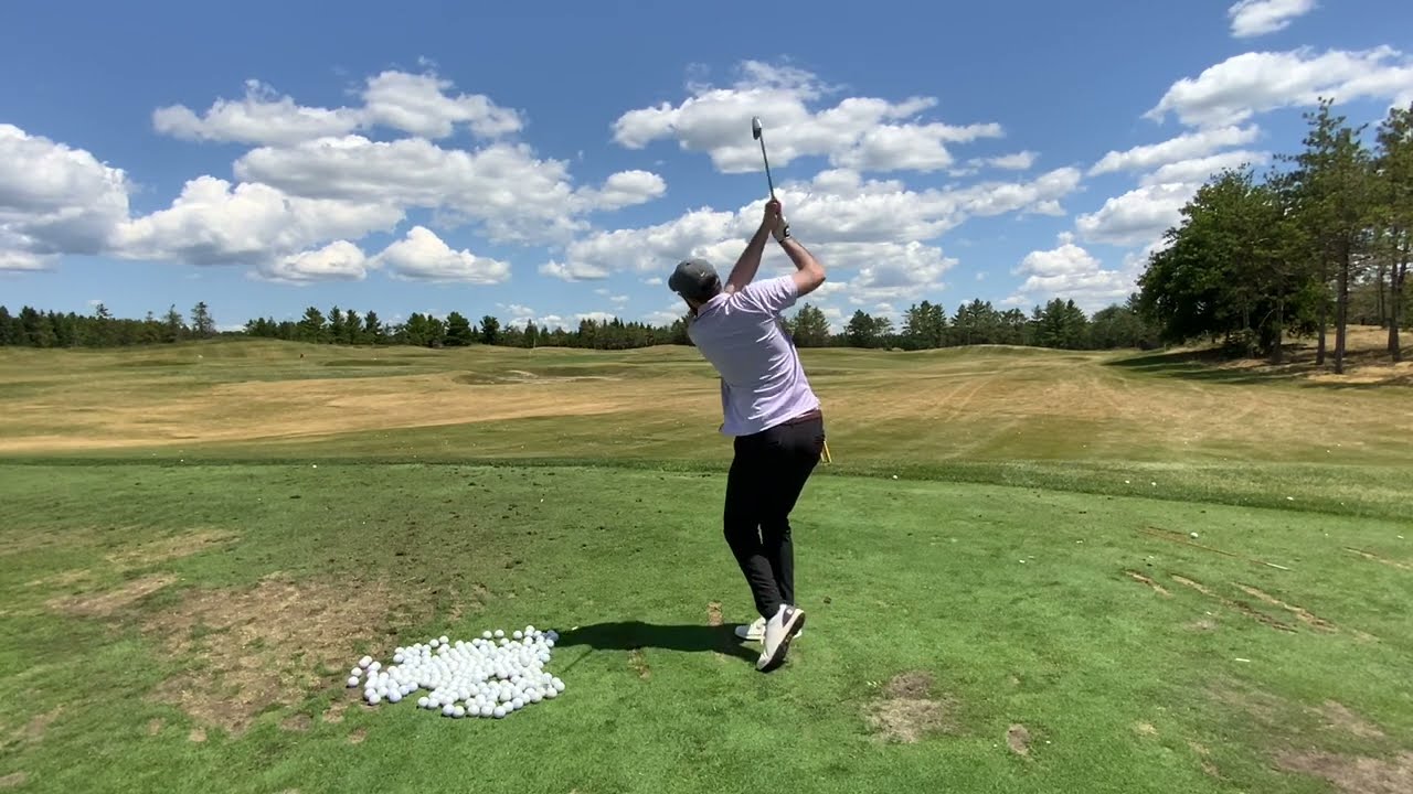 MORE SPEED - Standing Tall To Make A Bigger Golf Swing -  Simple Drills For More Head Speed