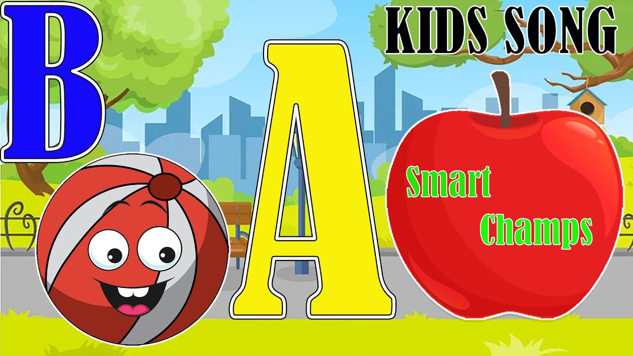Letter A Phonics Song for Kids | A is for Apple 🍎 | ABC Learning Video for Toddlers