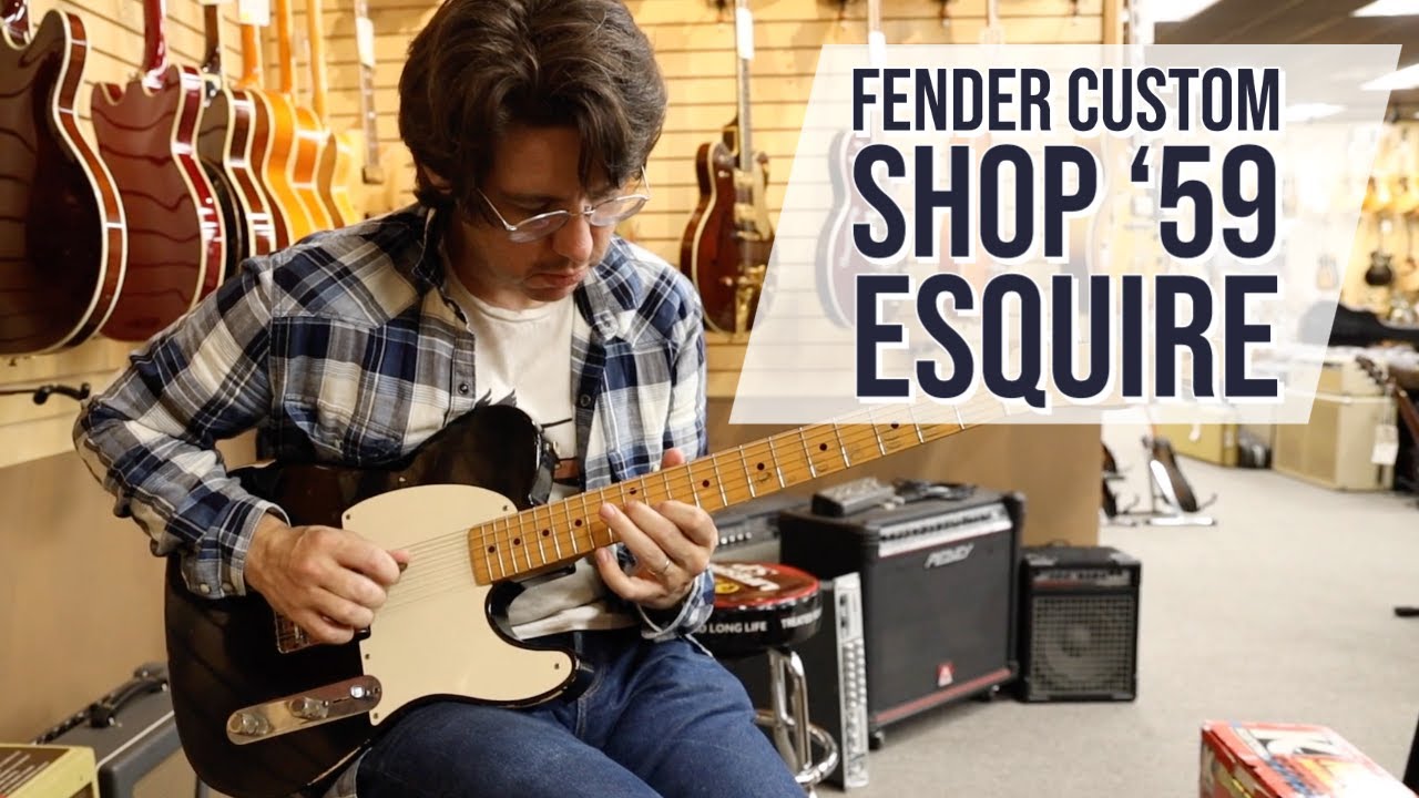 Fender Custom Shop 1959 Esquire Relic | Todd Wisenbaker at Norman's Rare Guitars