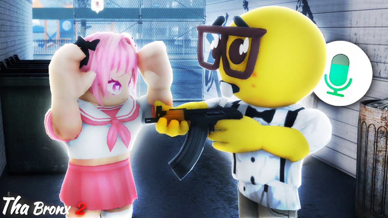 so i robbed people in roblox tha bronx 2 again...