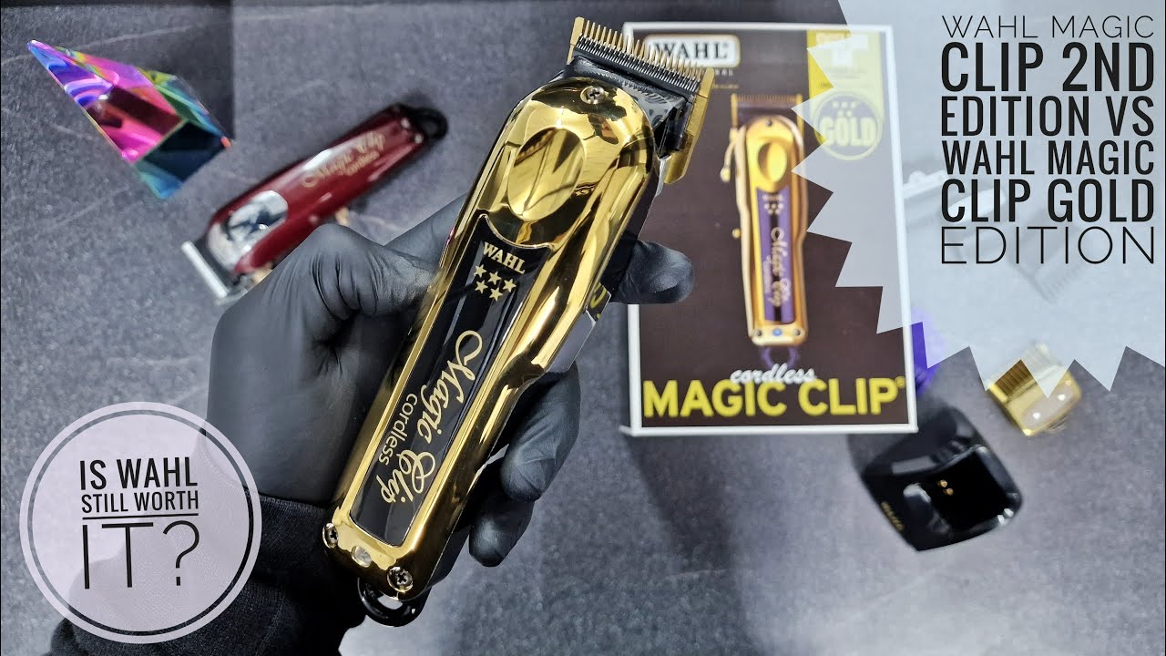 Wahl Magic Clip Classic против Wahl Magic Clip Gold Edition