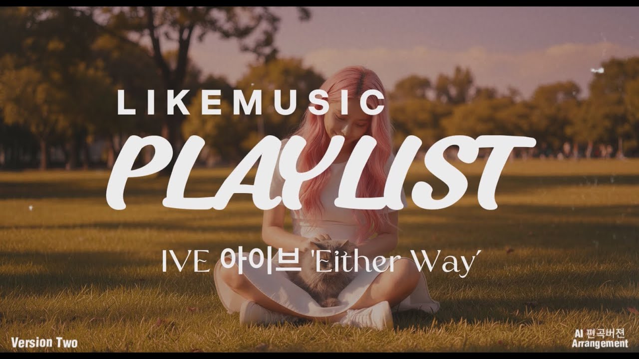 🎧 AIMUSIC  PLAYLIST 💿 IVE 아이브 'Either Way'  두번째 편곡 버젼 🎶 카페 브금 감성😍 느좋플리🎉❌광고없음 