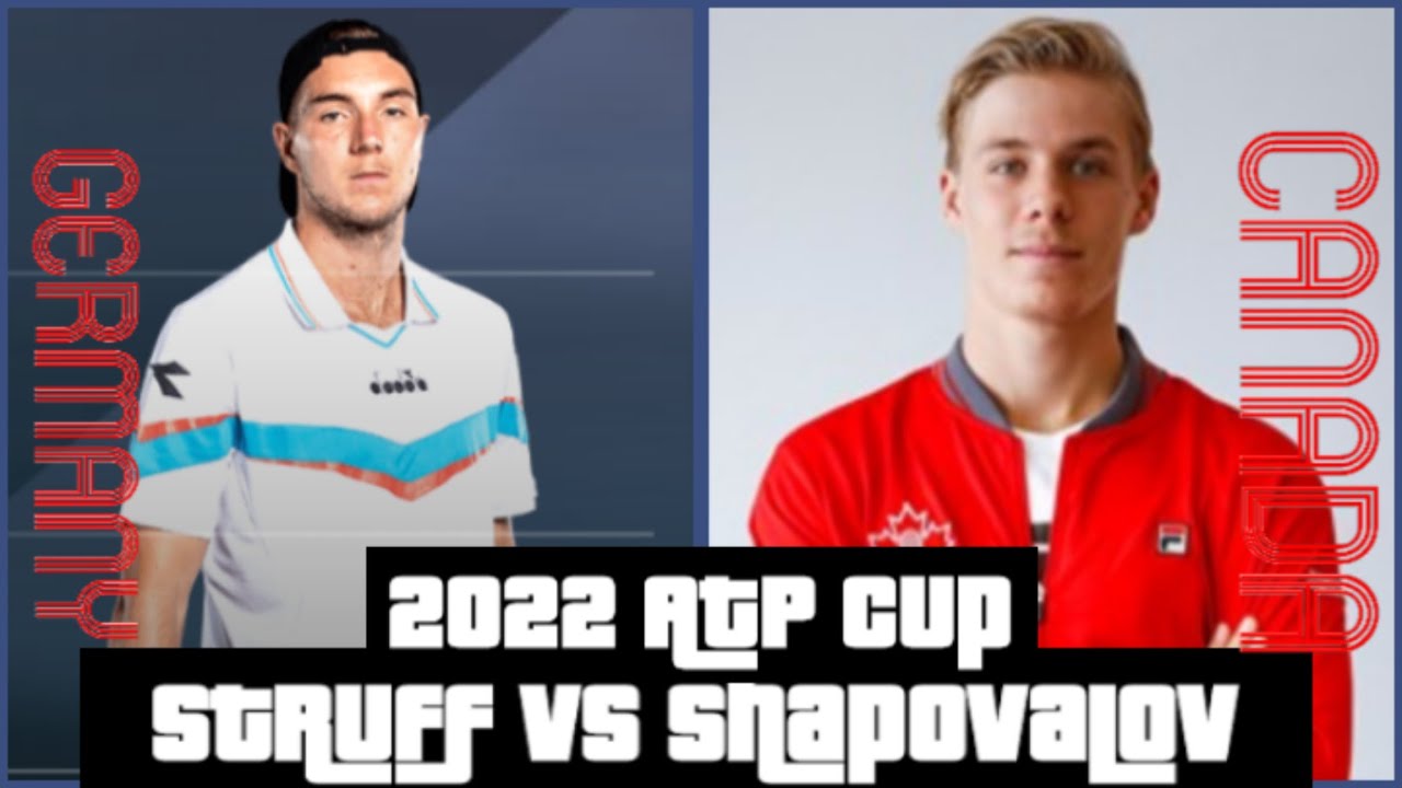 Struff vs Shapovalov | 2022 ATP Cup