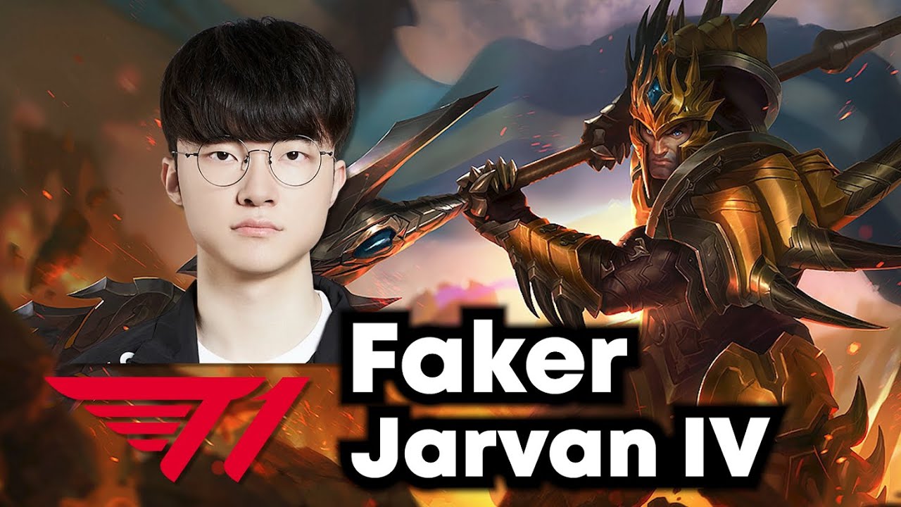 Faker picks Jarvan IV