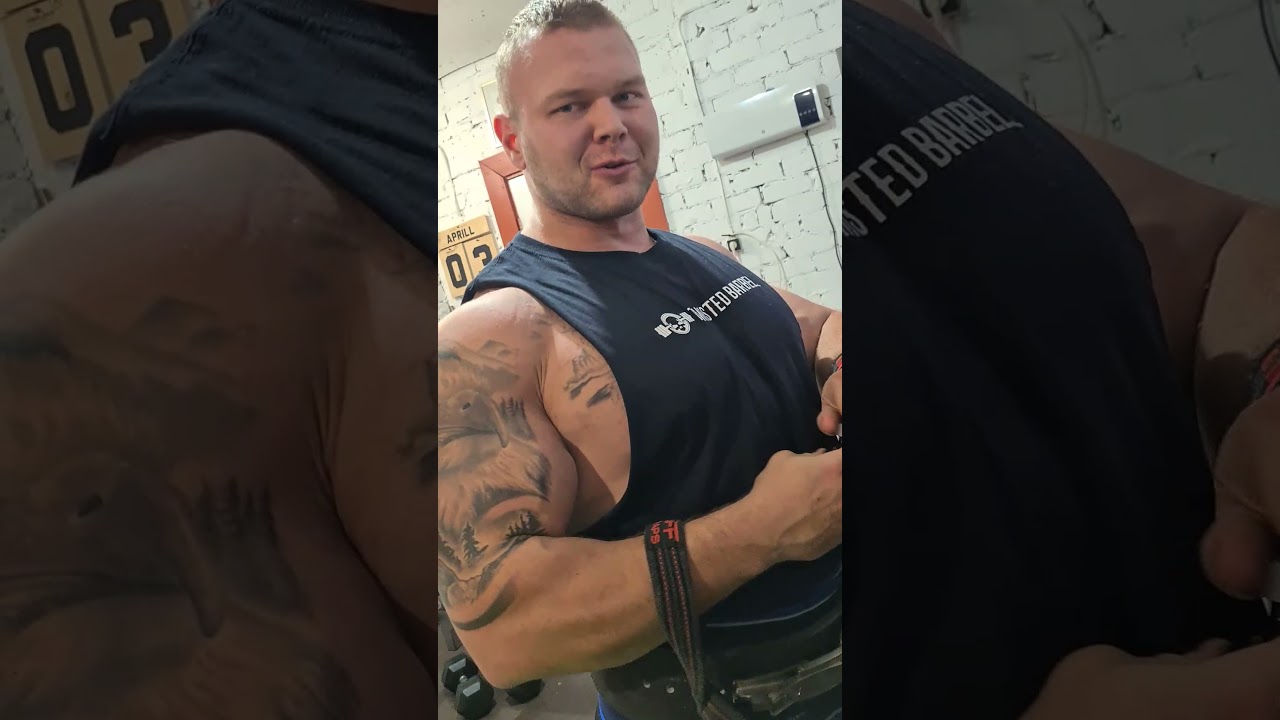 Selja vigastusega j&otilde;ut&otilde;mbe p&auml;ev! Deadlifting with a small back injury! Ervin Toots