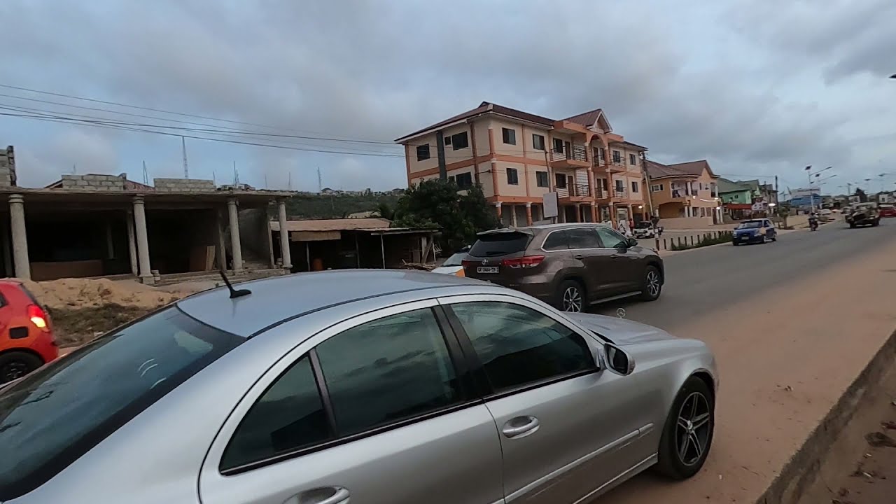 Ghana: Unedited...Walk Tour at Tuba Road, Kokrobite Beach area- Accra, Ghana - West Africa