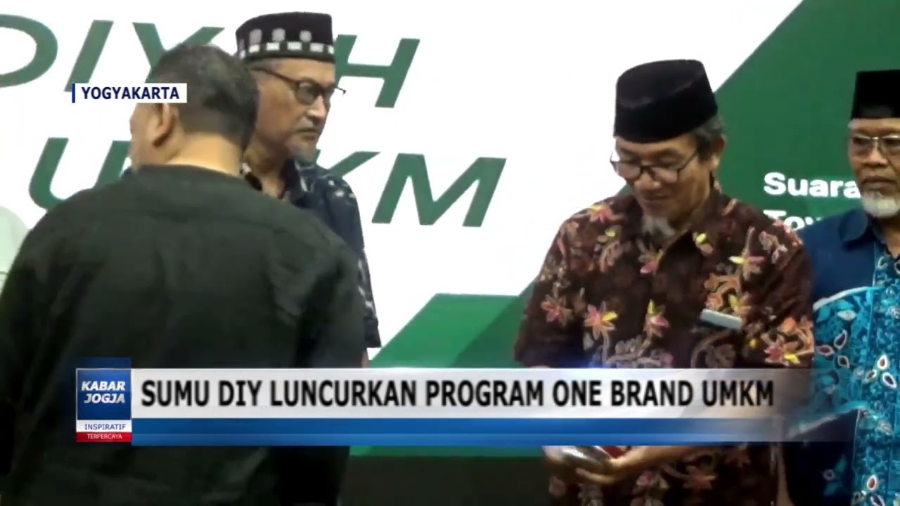 SUMU DIY LUNCURKAN PROGRAM ONE BRAND UMKM