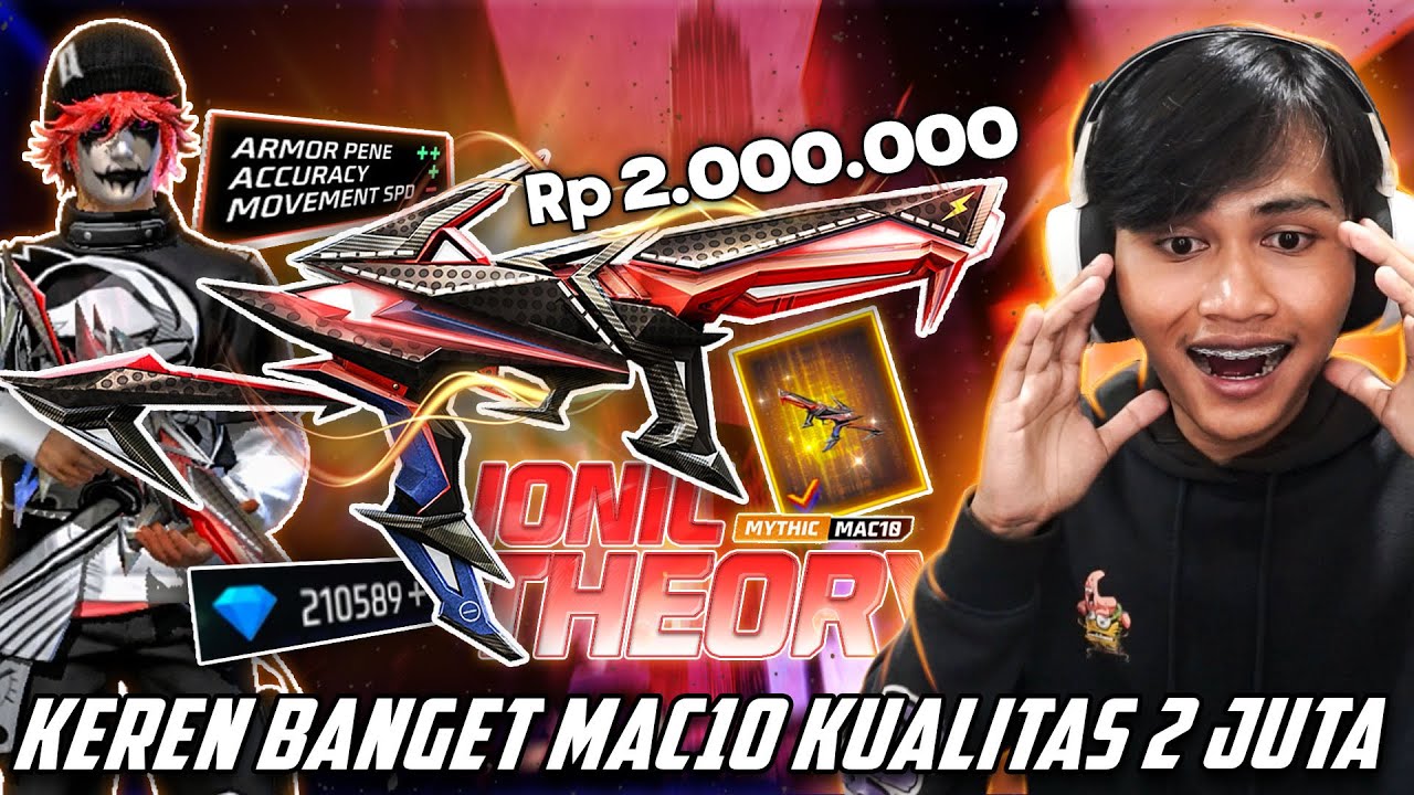 GAK NYANGKA ADA MAC10 KUALITAS 2 JUTA KAYA GINI 😭 !! NEMPEL BANGET CUK !!