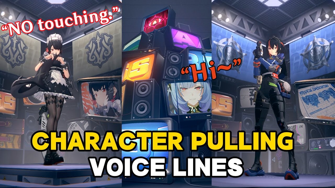 [v1.0] Ellen, Zhu Yuan & All other ZZZ characters GACHA voice lines