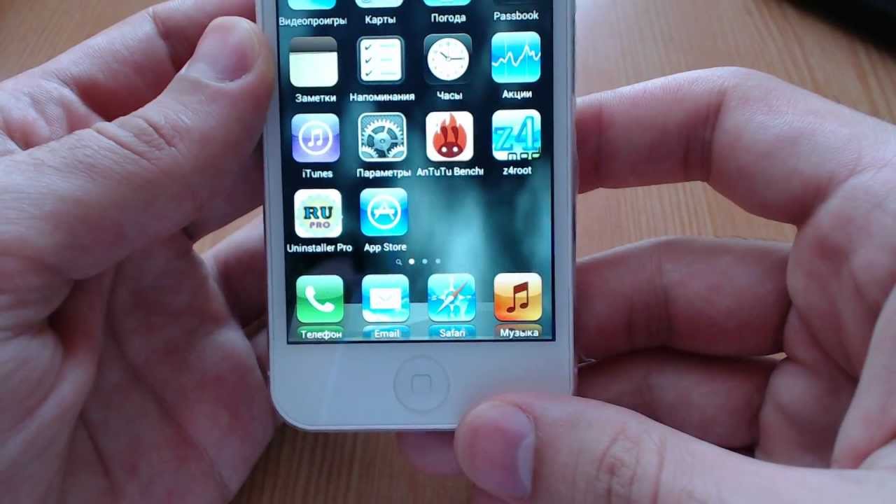 Zophone i5 самый точный клон Iphone 5