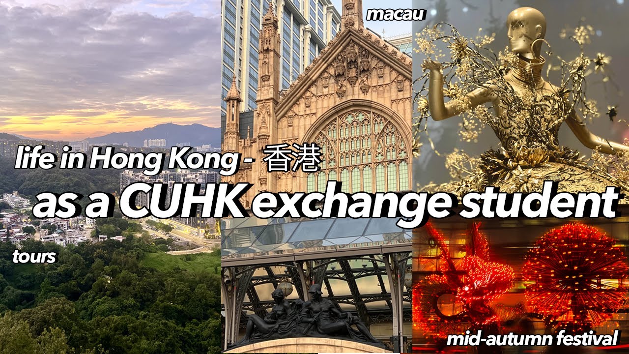Life in HONG KONG as a CUHK exchange student! | tours, mid-autumn festival, macau! 🌸✨