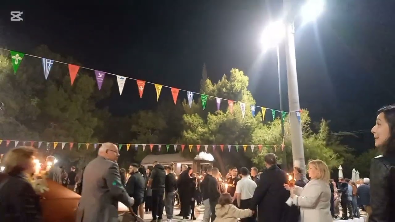 Ανασταση αγιος γεωργιος ελευσίνα 2025 χριστός ανέστη!!