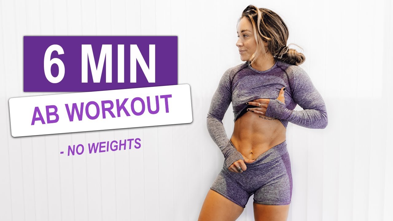 6 MIN AB WORKOUT - Total Burnout That Will Set Your Abs On Fire!