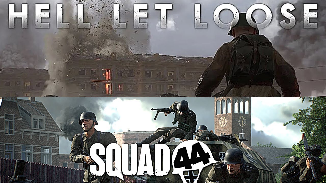 Squad 44 Vs. Hell Let Loose : Weapon Sounds & Animations