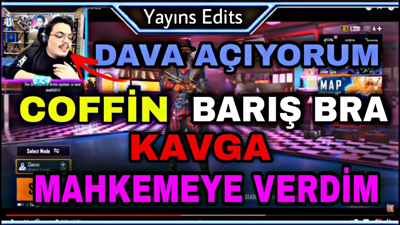 BARİS BRA COFFİN KAVGA | DAVA AÇIYOR MAHKEMEYE VERİCEM DEDİ.