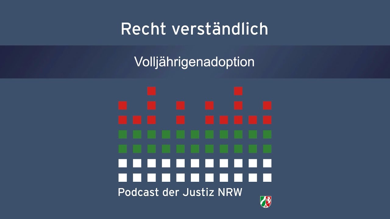 Recht verständlich - Volljährigenadoption