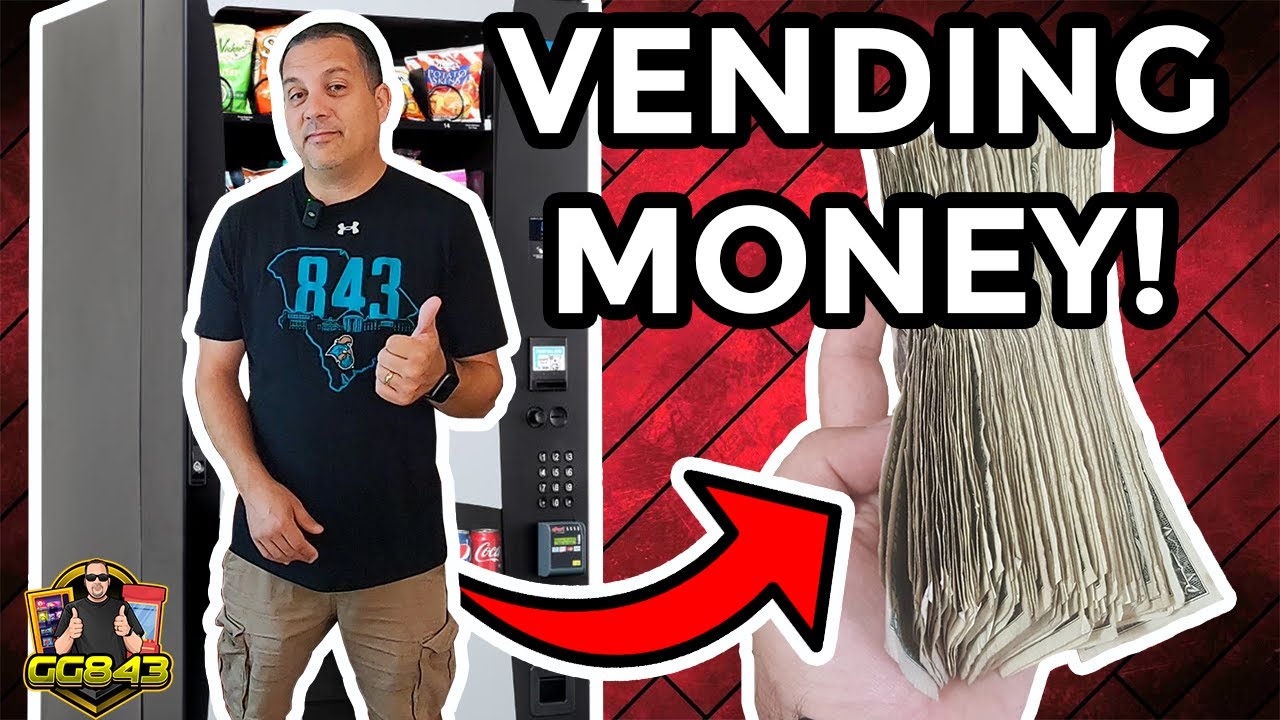 How Much MONEY Does A Barber Shop Vending Machine Make?