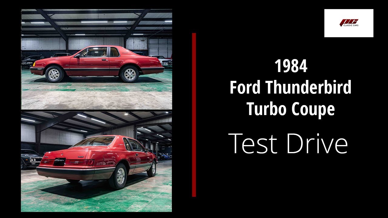 1984 Ford Thunderbird Turbo Coupe Test Drive Review |  PC Classic Cars