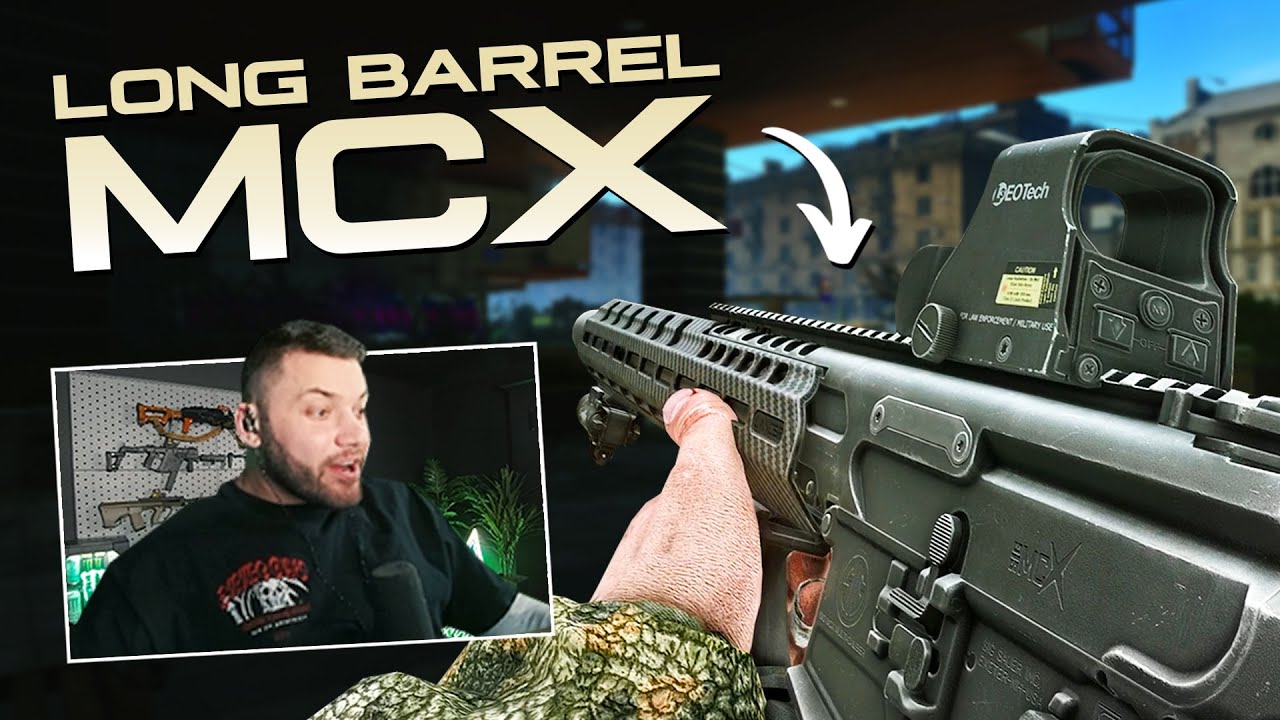 Trying the NEW Long Barrel MCX Build - Escape From Tarkov