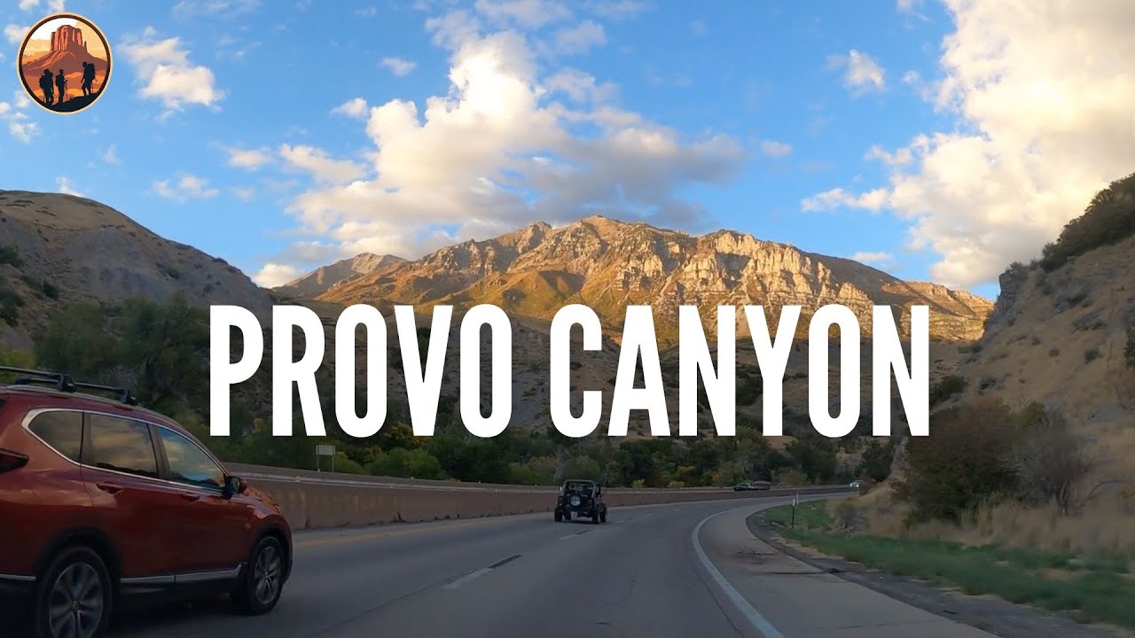 Scenic Drive Through Provo Canyon | Orem, Utah to Deer Creek State Park
