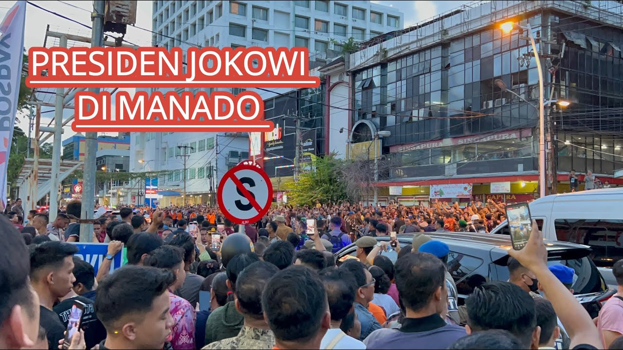 HEBOH !  PRESIDEN JOKOWI BERKUNJUNG DI KOTA MANADO |  28 Desember 2023
