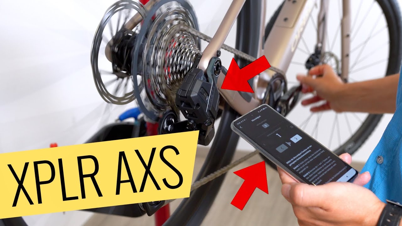 SRAM RIVAL XPLR AXS einfach EINSTELLEN mit APP (Tutorial) - Fahrrad.org