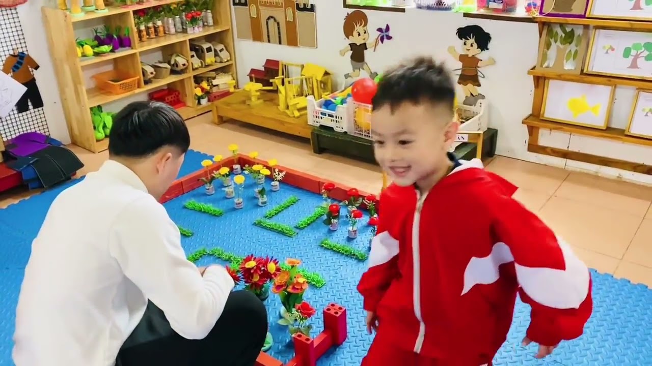 Hoạt động góc. Lớp 3-4 tuổi C2!