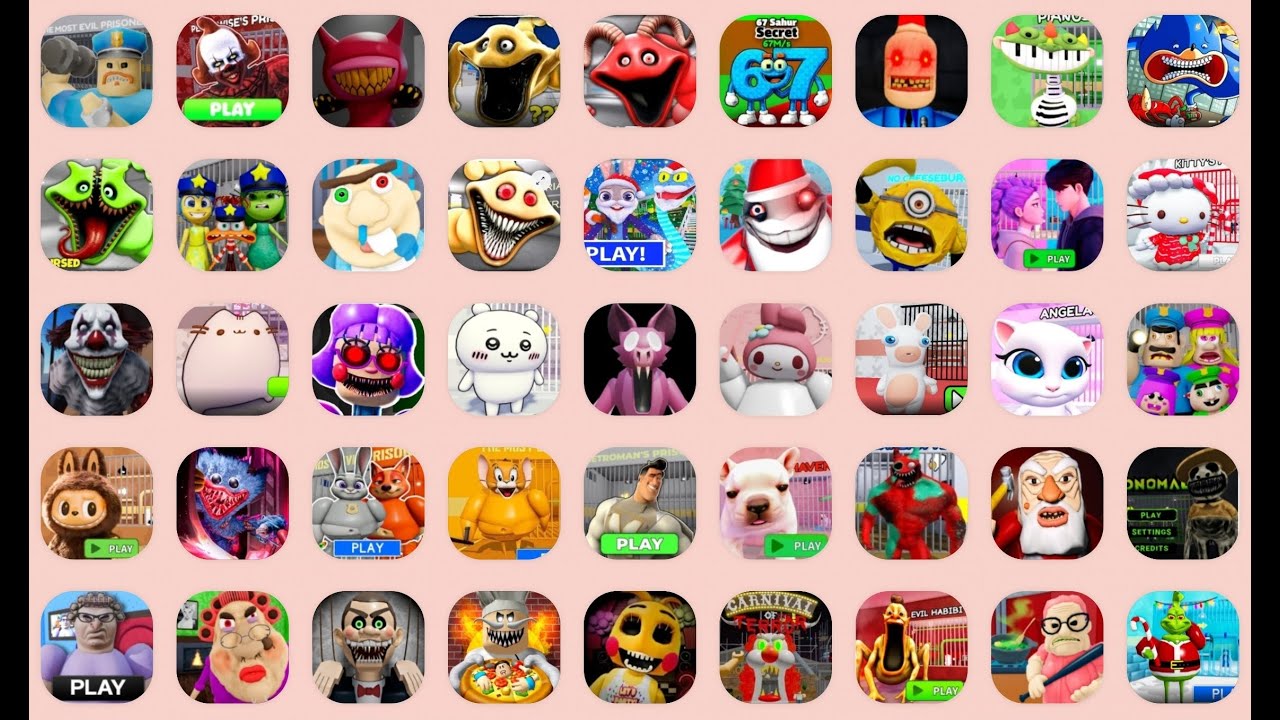 ROBLOX, NEW BARRY'S FUNNY 2026 PRISON RUN (OBBY), SIREN COP'S (SCARY OBBY), 99 NIGHTS IN THE FORETS
