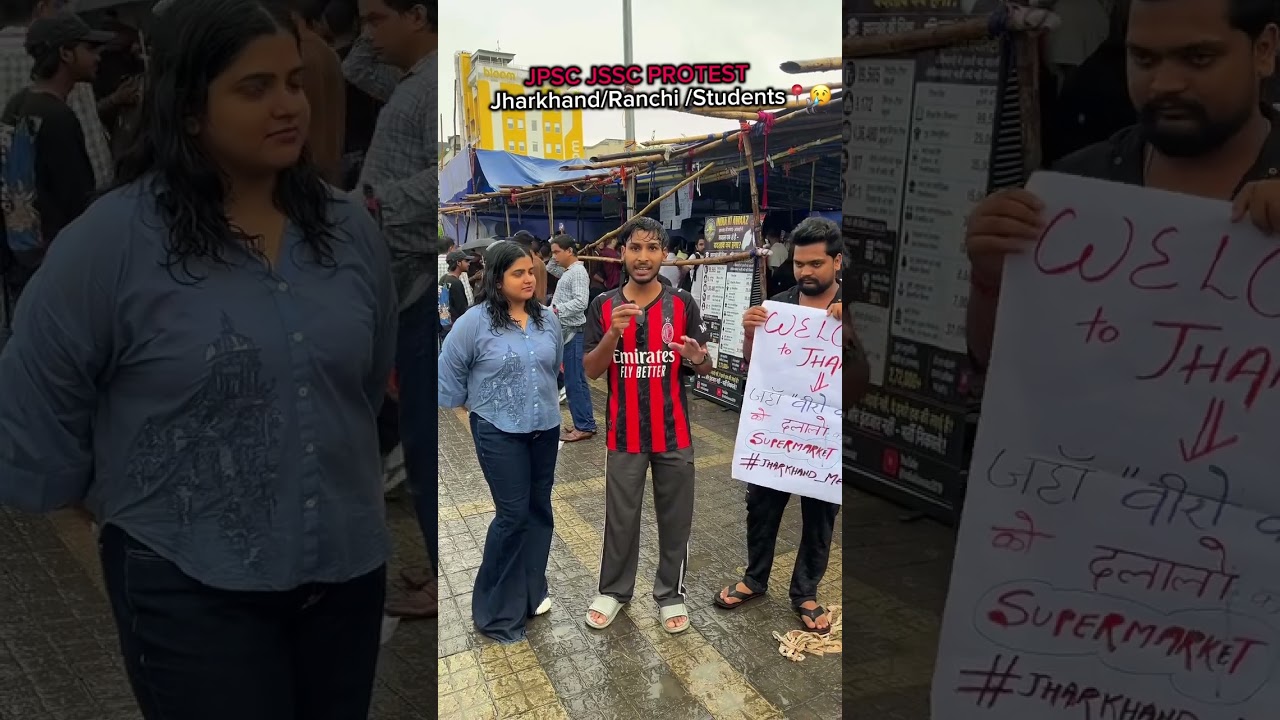 Student Shows Live View of Jharkhand Protest | Ranchi Ground Report | #Shorts