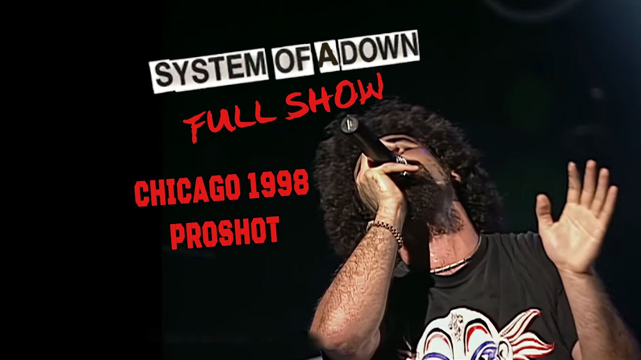 System Of A Down live at Metro in Chicago, IL, USA on September 17th, 1998 (4K UHD Video Quality)