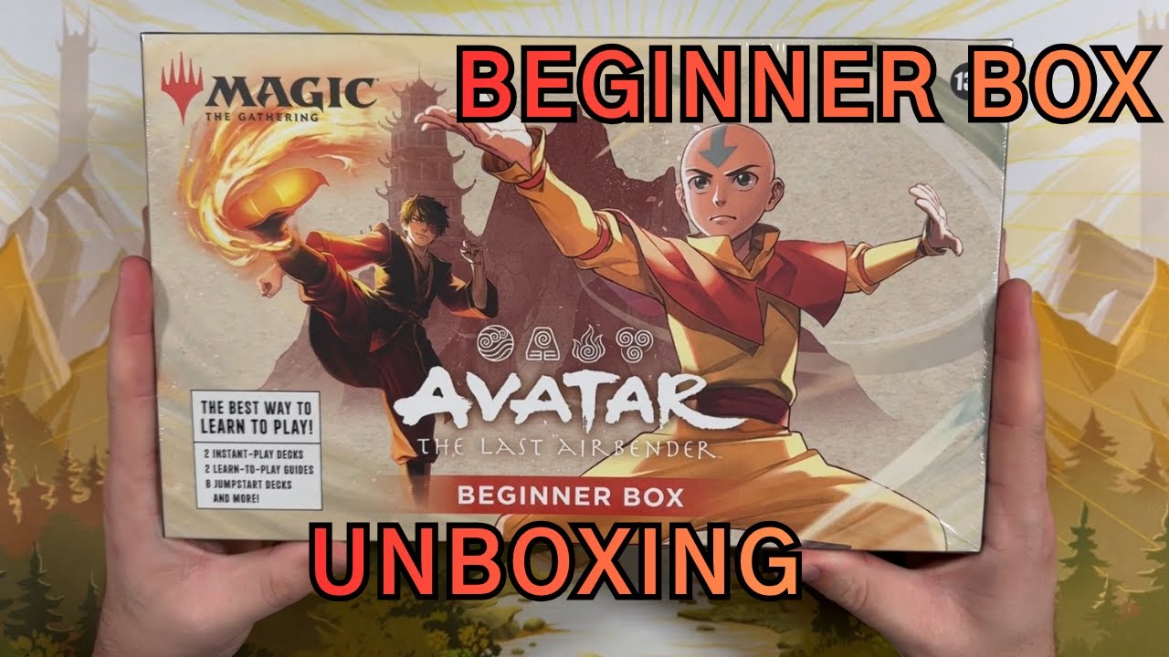 Magic the Gathering, Avatar: The Last Airbender Beginner Box — распаковка и обзор