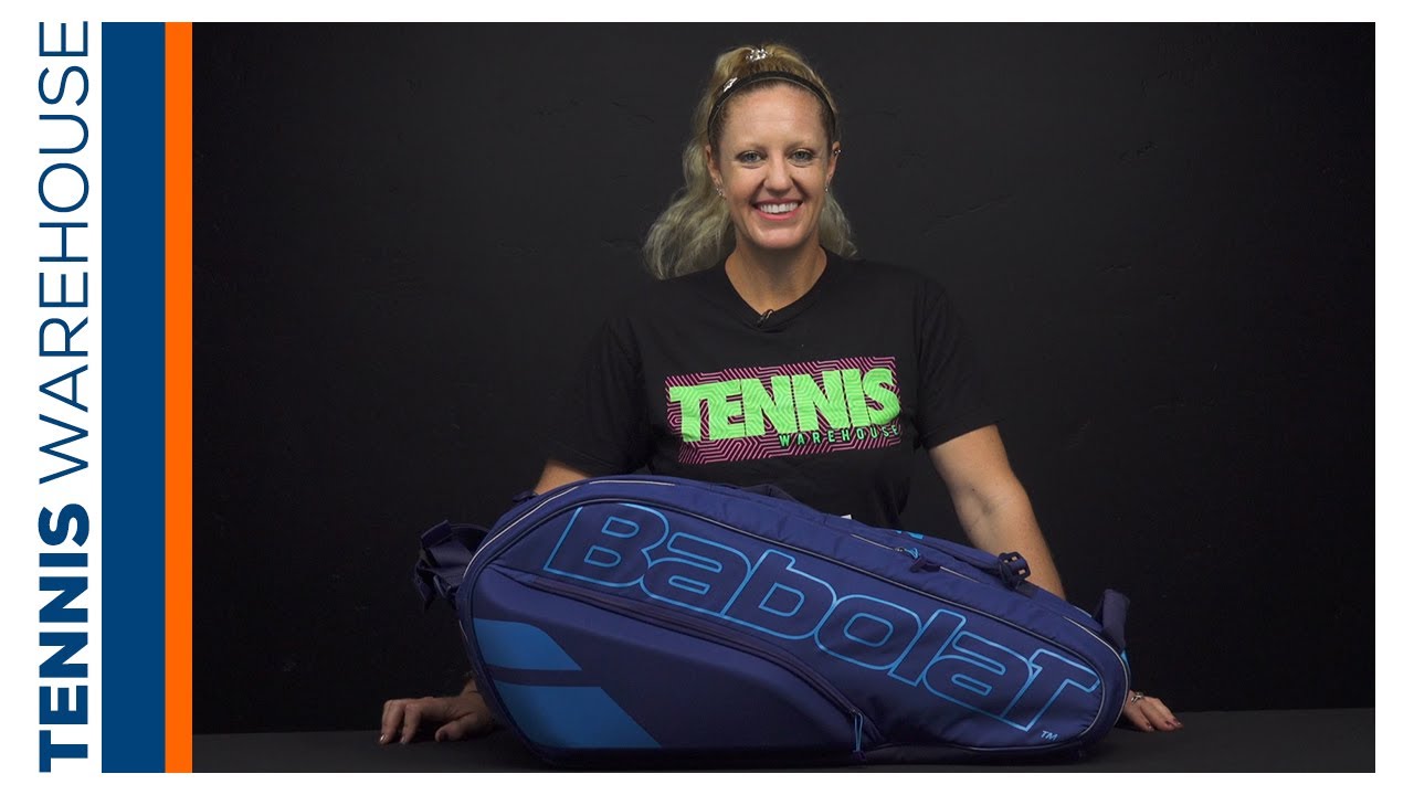 Closer look at the Babolat Pure Drive 6 Pack Tennis Bag