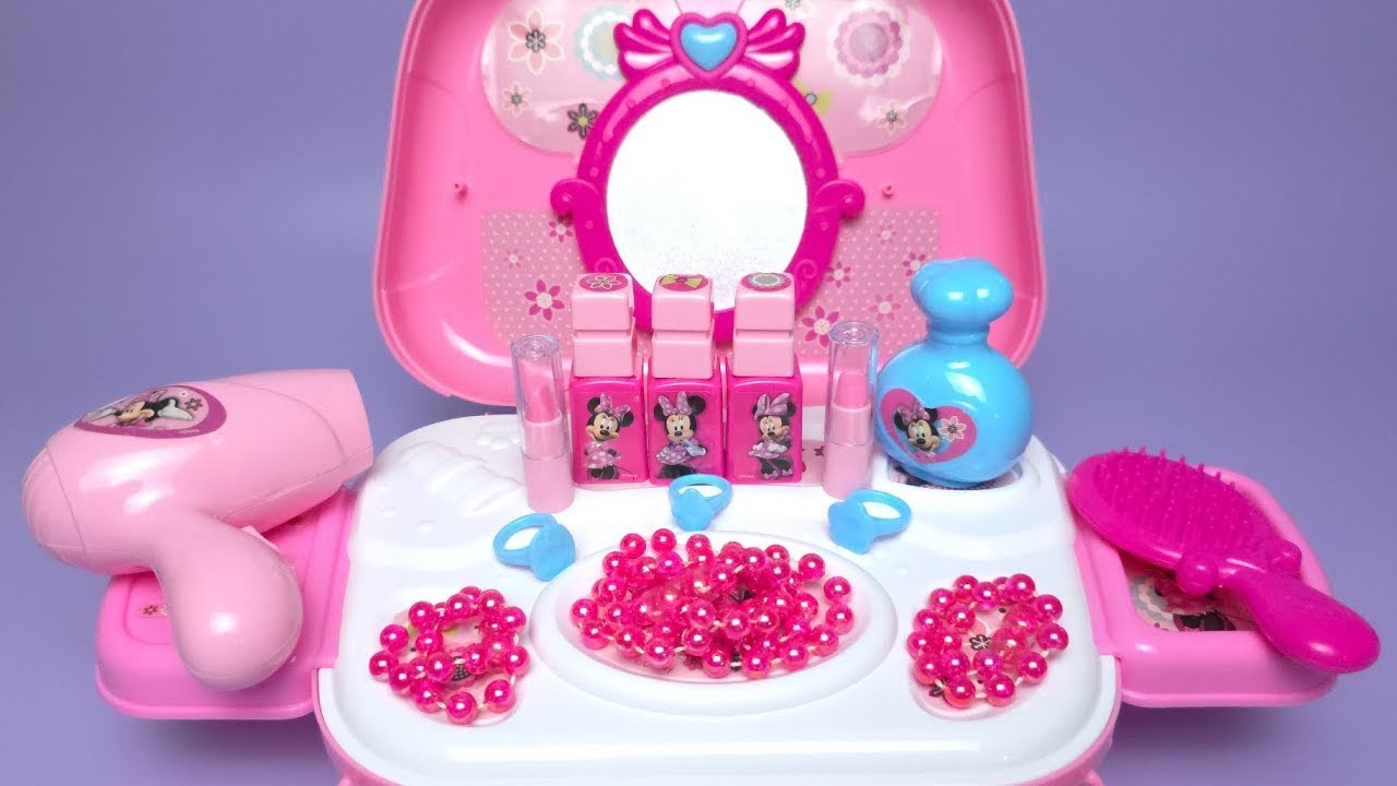 Disney Minnie Mouse Make Up Set Satisfying with Unboxing Compilation Toys ASMR