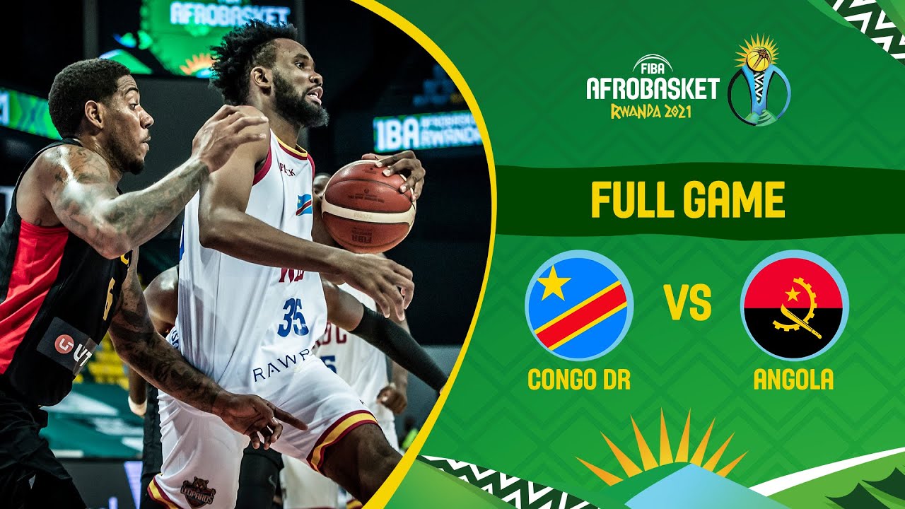 Congo DR v Angola | Full Game - FIBA AfroBasket 2021