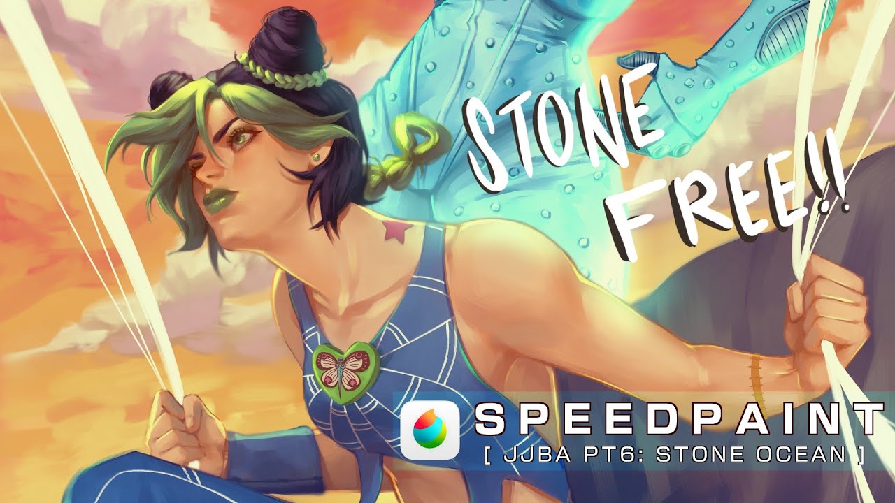 [SPEEDPAINT] Jolyne Kujo || Jojo's Bizarre Adventure: Stone Ocean || Medibang Paint Pro