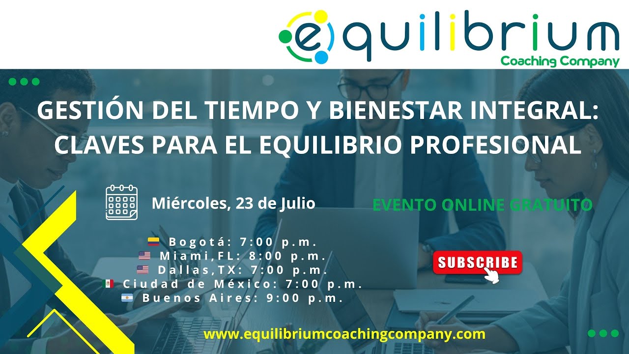 Gestión del tiempo y bienestar integral: claves para el equilibrio profesional