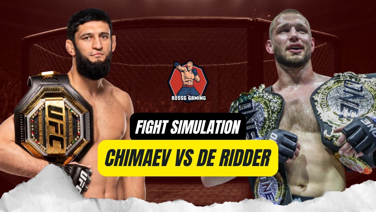 Champions Collide: Khamzat Chimaev vs Reinier de Ridder | UFC 5 Superfight