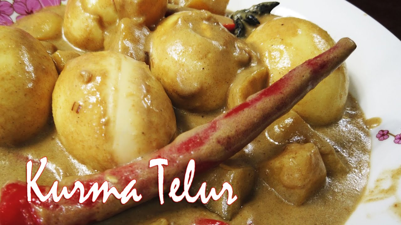 Kurma Telur | Sedapnya Telur Masak Kurma