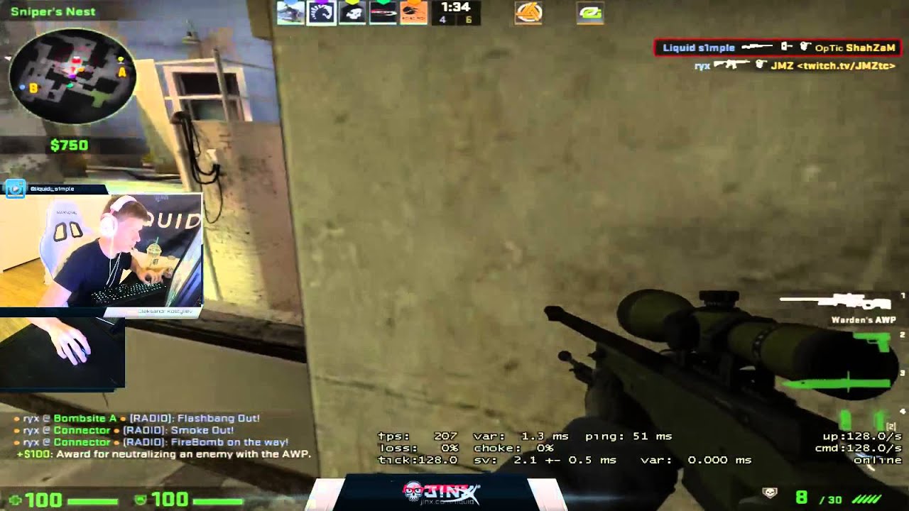 S1mple VAC FPL
