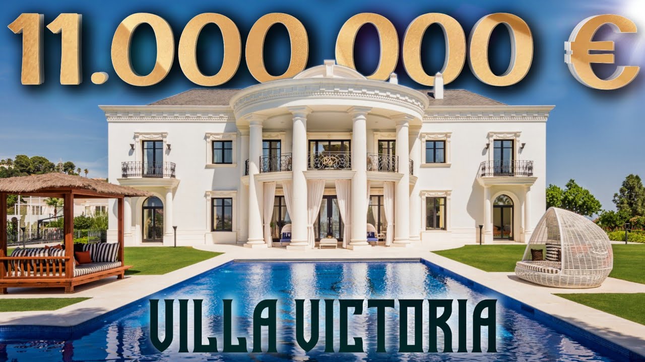 € 11 000 000 ВИЛЛА ВИКТОРИЯ | ПОТРЯСАЮЩИЙ УЛЬТРА-РОСКОШНЫЙ ОСОБНЯК В МАРБЕЛЬЕ | английские субтитры