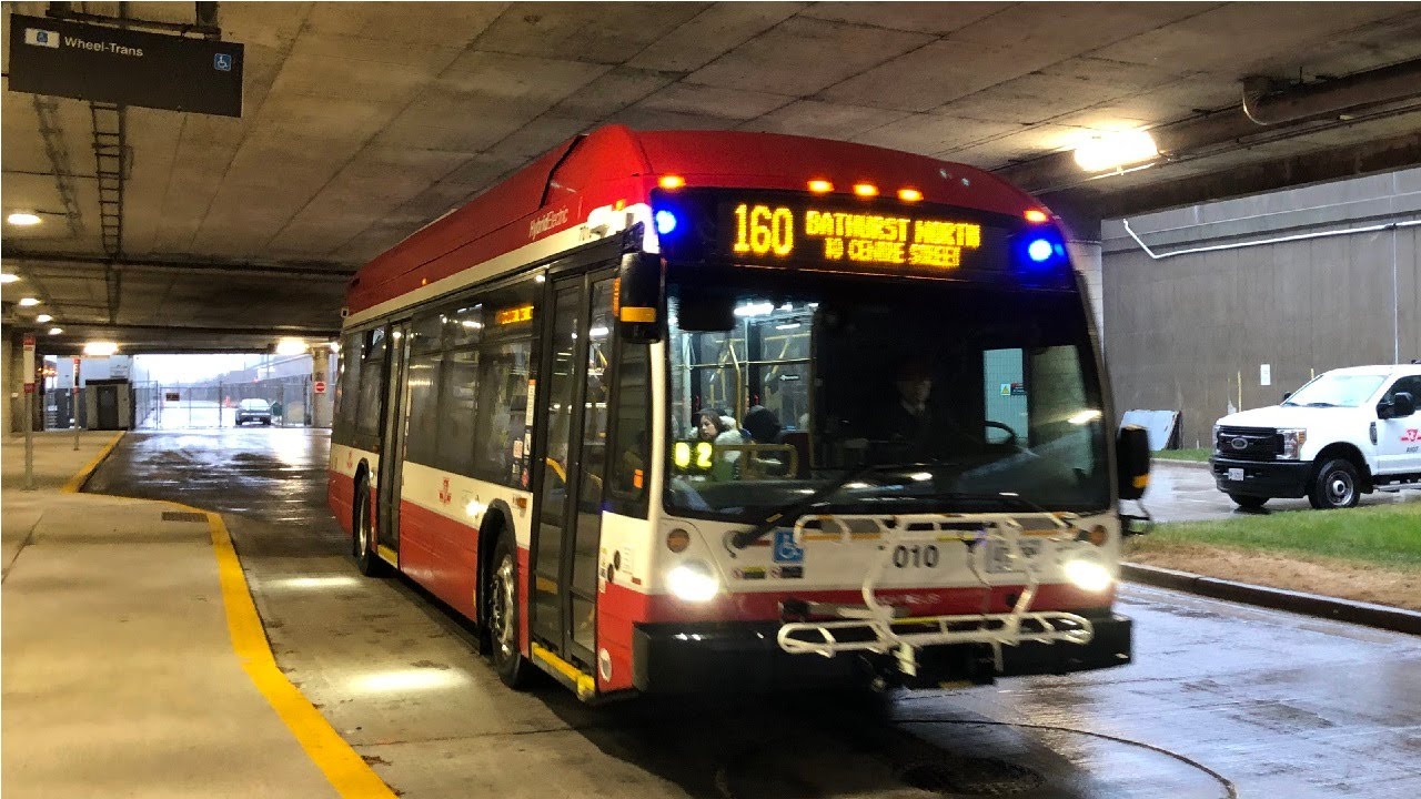 TTC/YRT route 160 Bathurst North from Wilson subway station to the Promenade Bus Terminal