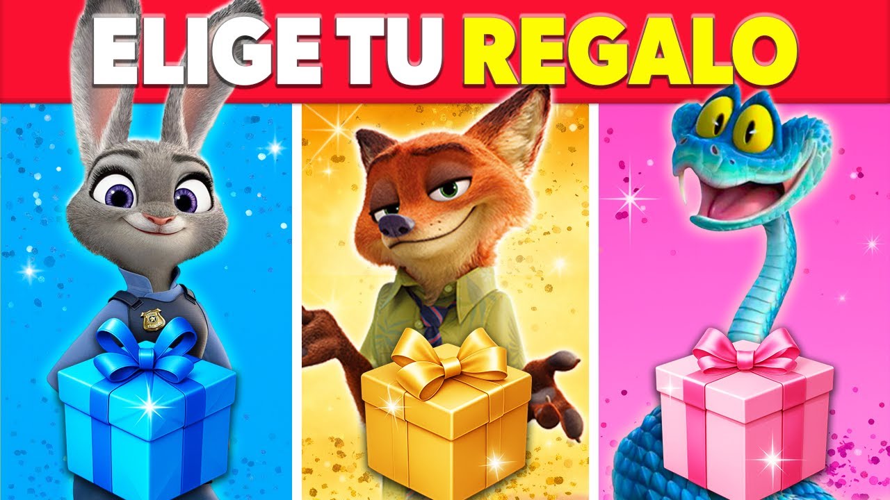 &iexcl;Elige tu REGALO...! Edici&oacute;n ZOOTOPIA 2 🎁🌈