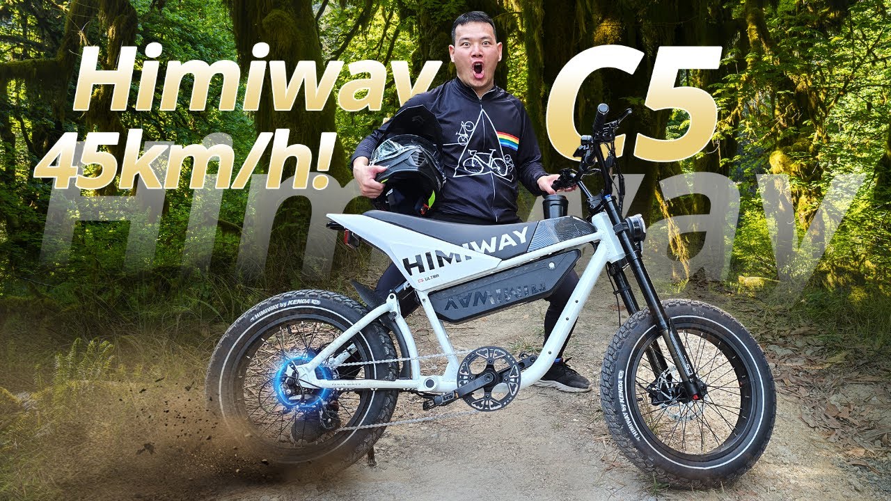 Himiway C5: the Coolest E-Motorbike I've EVER Reviewed!